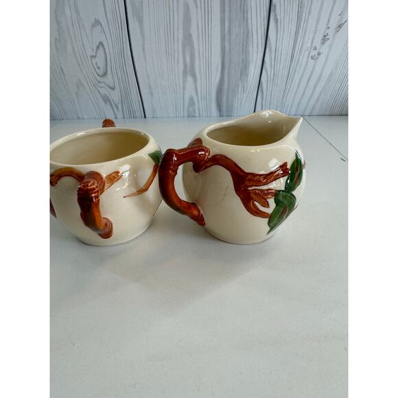 Franciscan Apple Cream And Sugar Bowl NO Lid - Picture 4 of 6